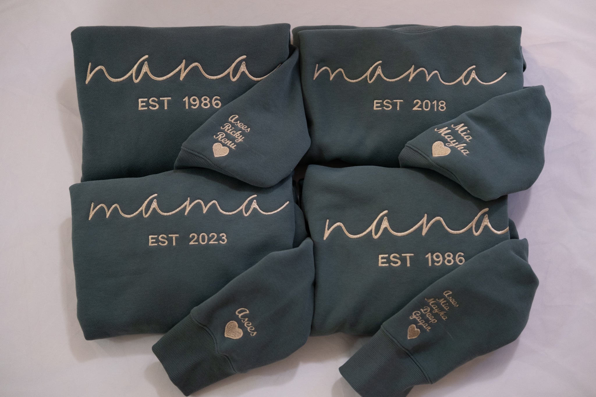 Mama Embroidered Sweatshirt