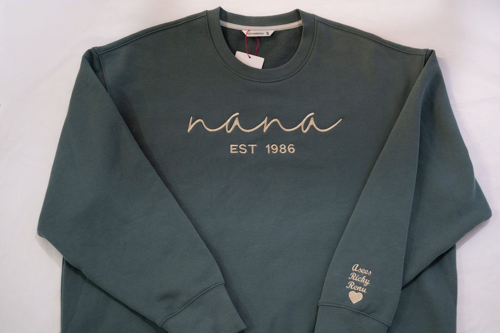 Mama Embroidered Sweatshirt