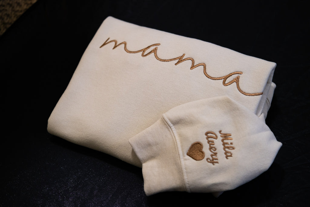 Mama Embroidered Sweatshirt
