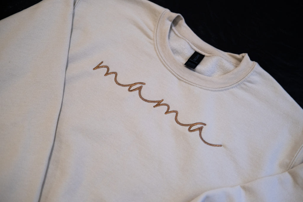 Mama Embroidered Sweatshirt